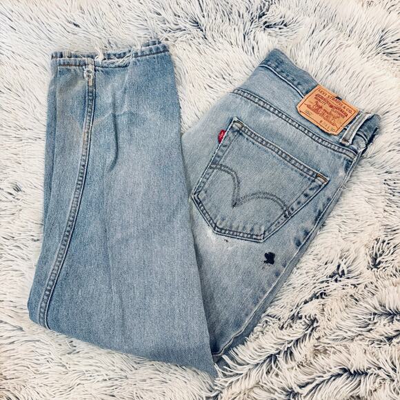 Vintage 550 Levi's Jeans- Well Worn- 34 x 30. - Picture 1 of 10